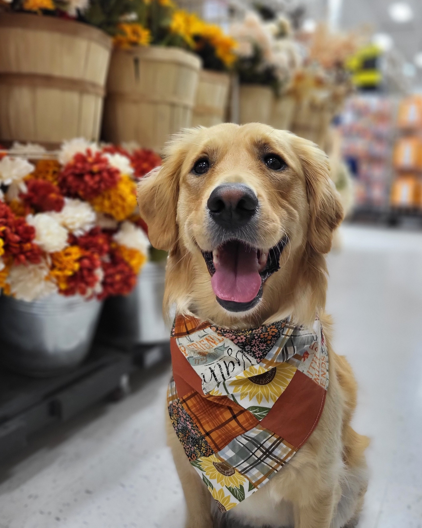 Fall Patchwork Bandanas