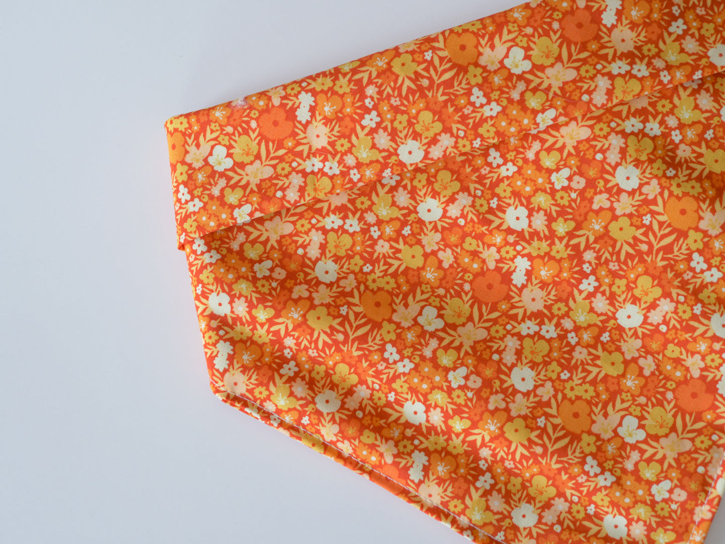 Retro Orange Florals