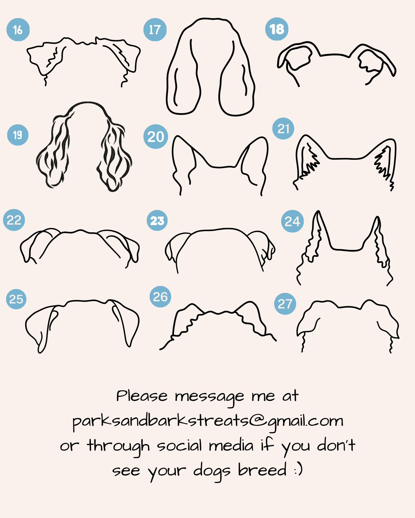 Custom Dog Ears/Quote Print