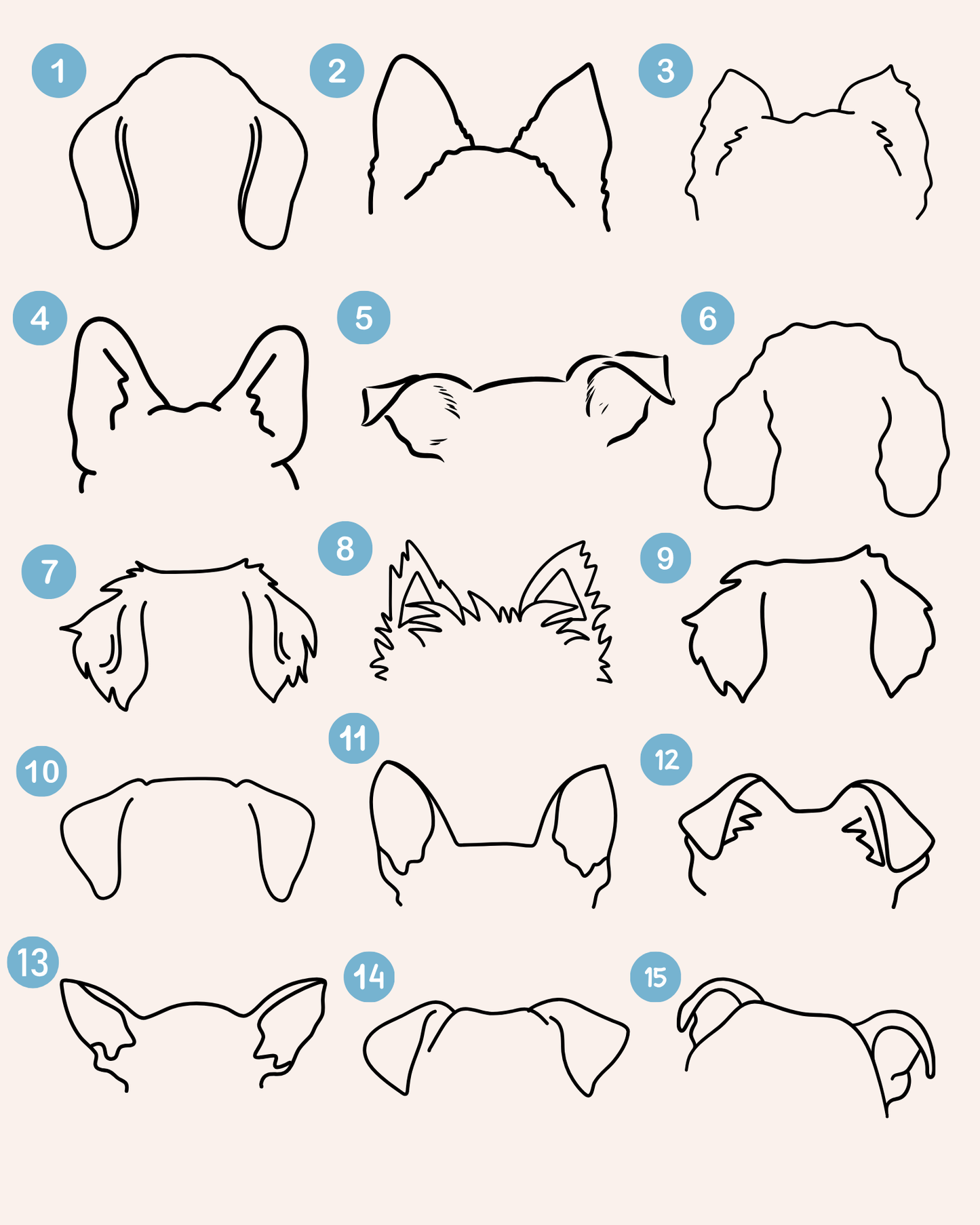 Custom Dog Ears/Quote Print