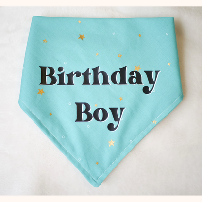 Birthday Boy Bandana