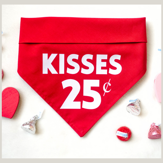 Valentines Kisses Bandana