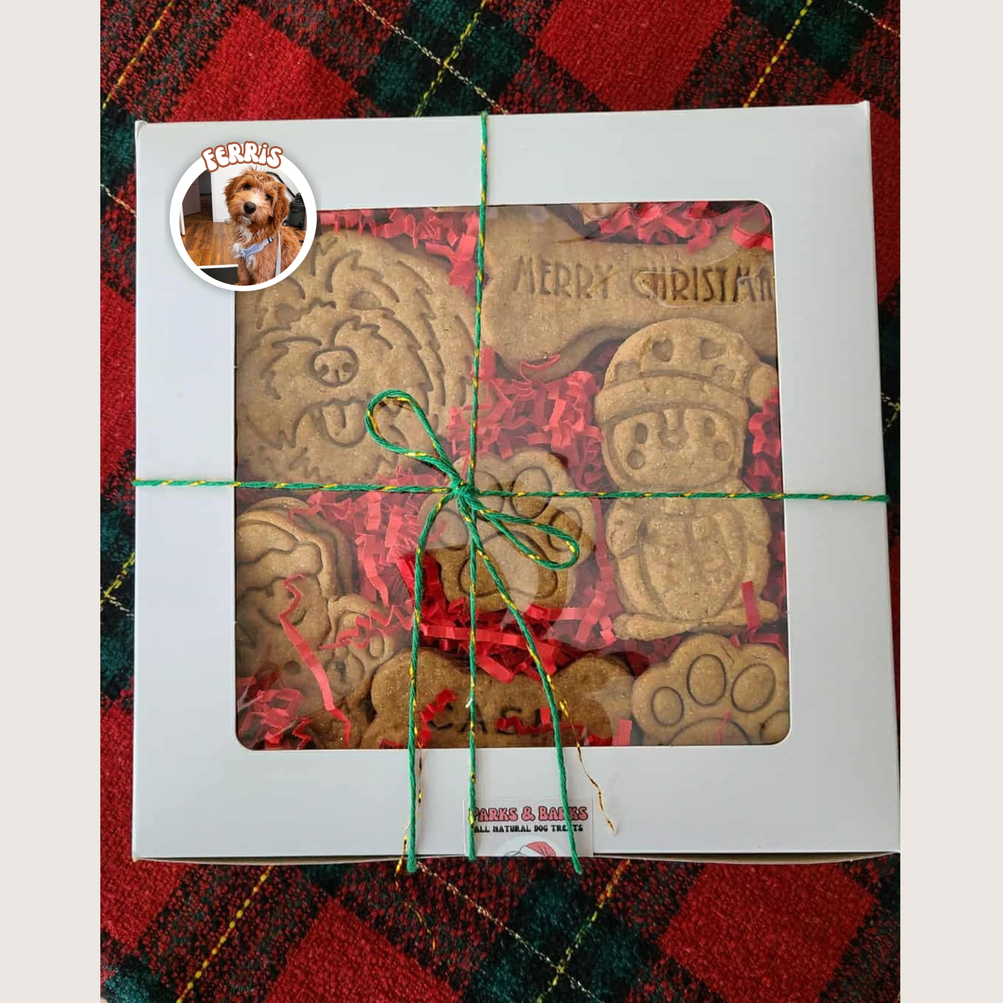 Christmas Dog Treat Box (pre-order)