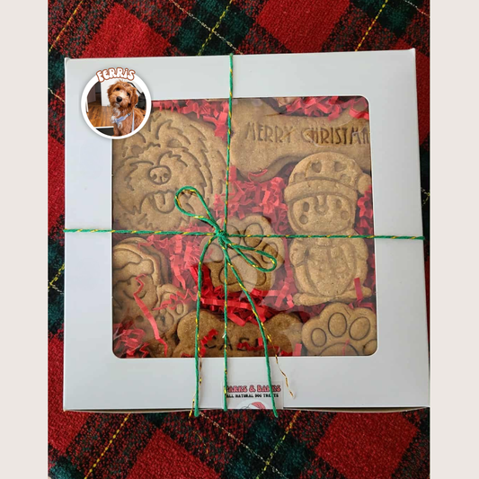 Christmas Dog Treat Box (pre-order)