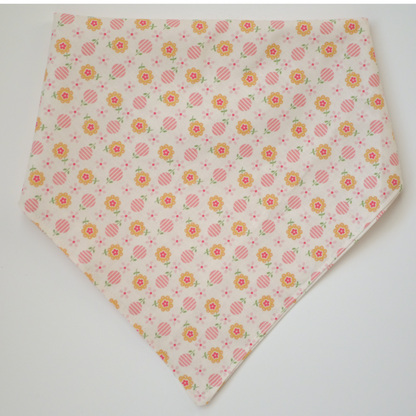 Pink & Orange Floral Bandana