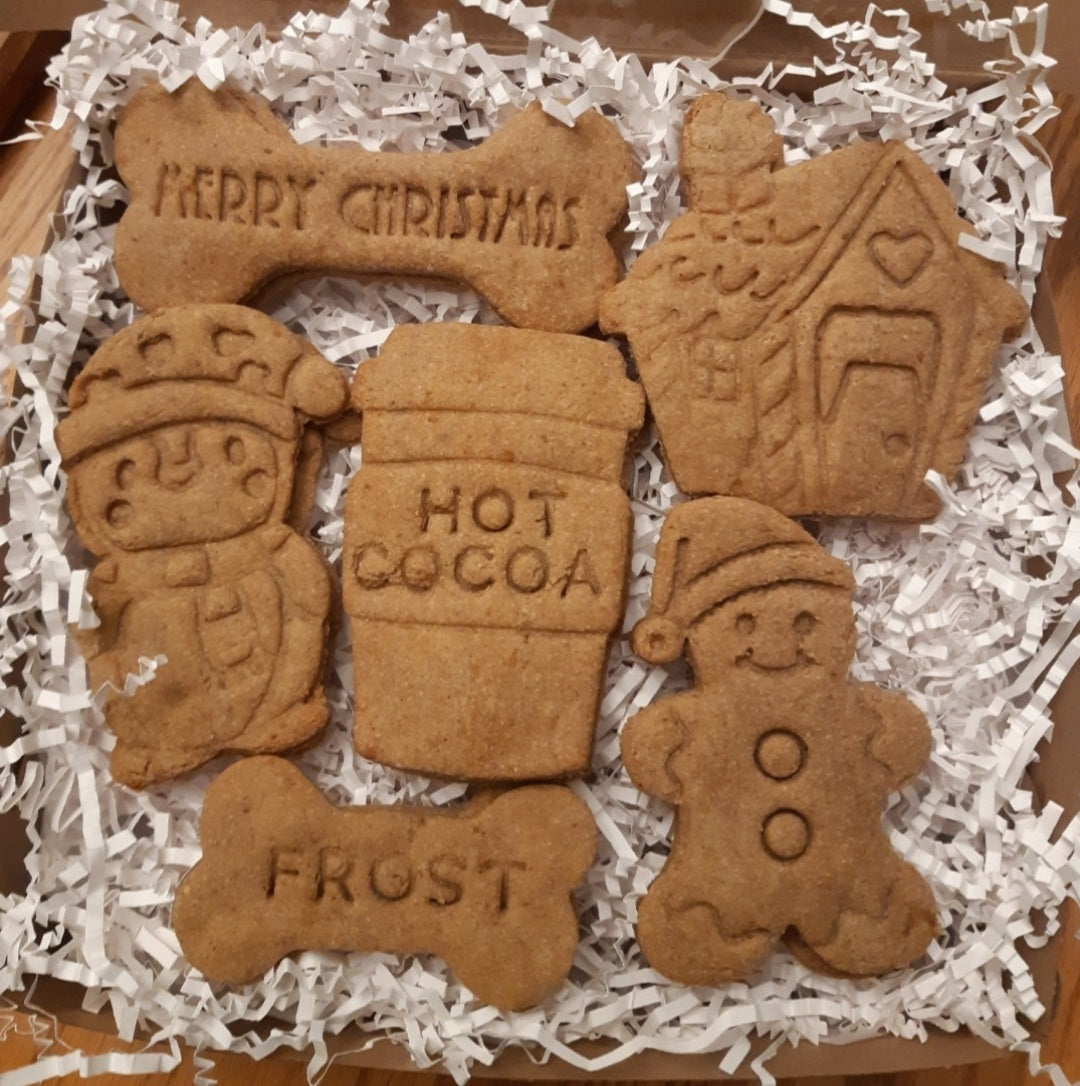 Christmas Dog Treat Box (pre-order)