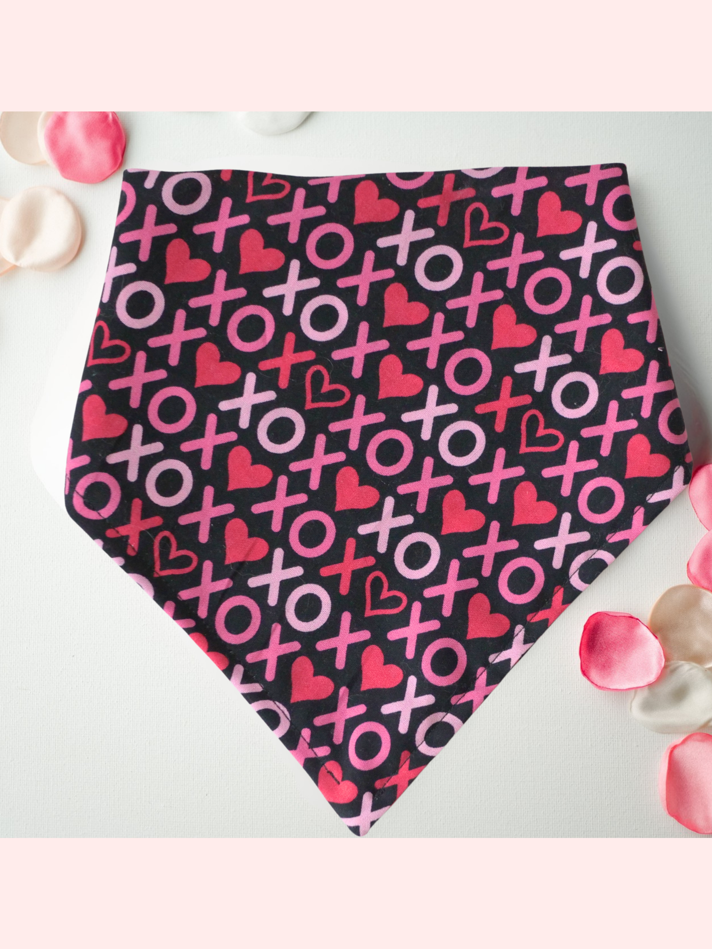 Valentines X & O's Bandana