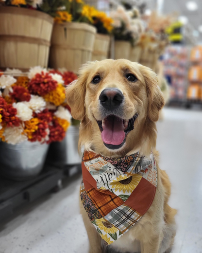 Fall Patchwork Bandanas