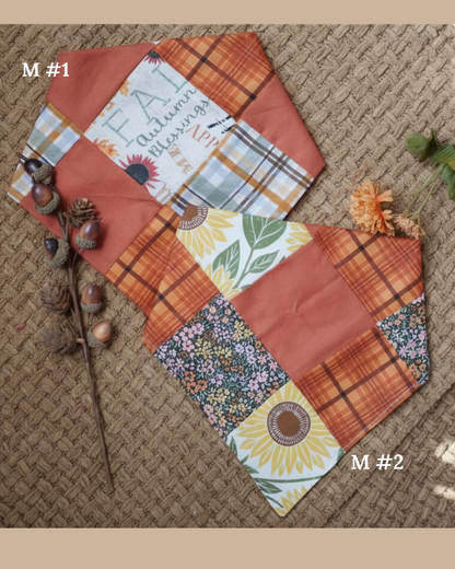 Fall Patchwork Bandanas