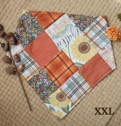 Fall Patchwork Bandanas