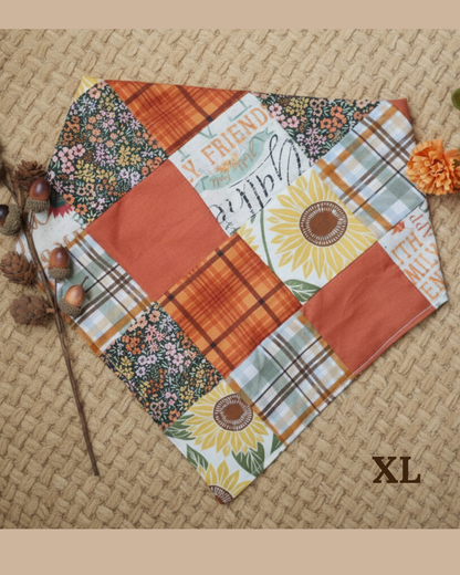 Fall Patchwork Bandanas