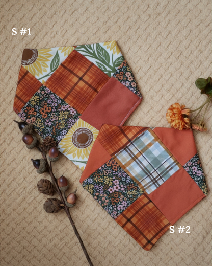 Fall Patchwork Bandanas