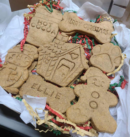 Christmas Dog Treat Box (pre-order)