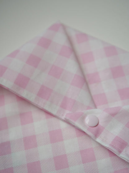 Spring Pink Picnic Bandana (customizable with name)