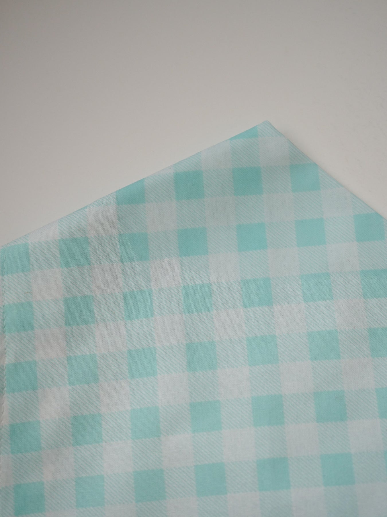 Spring Blue Picnic Bandana (customizable with name)
