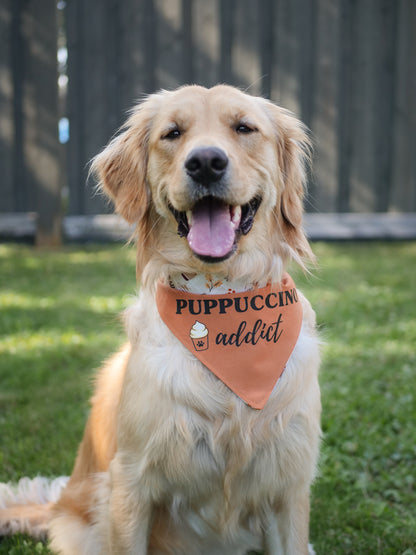 Reversible Puppuccino Addict Bandana