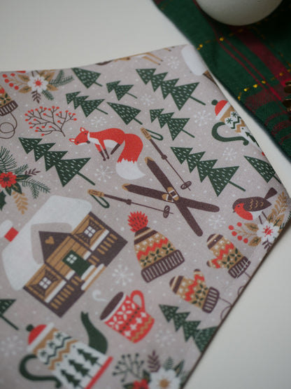 Cozy Skii Lodge Bandana