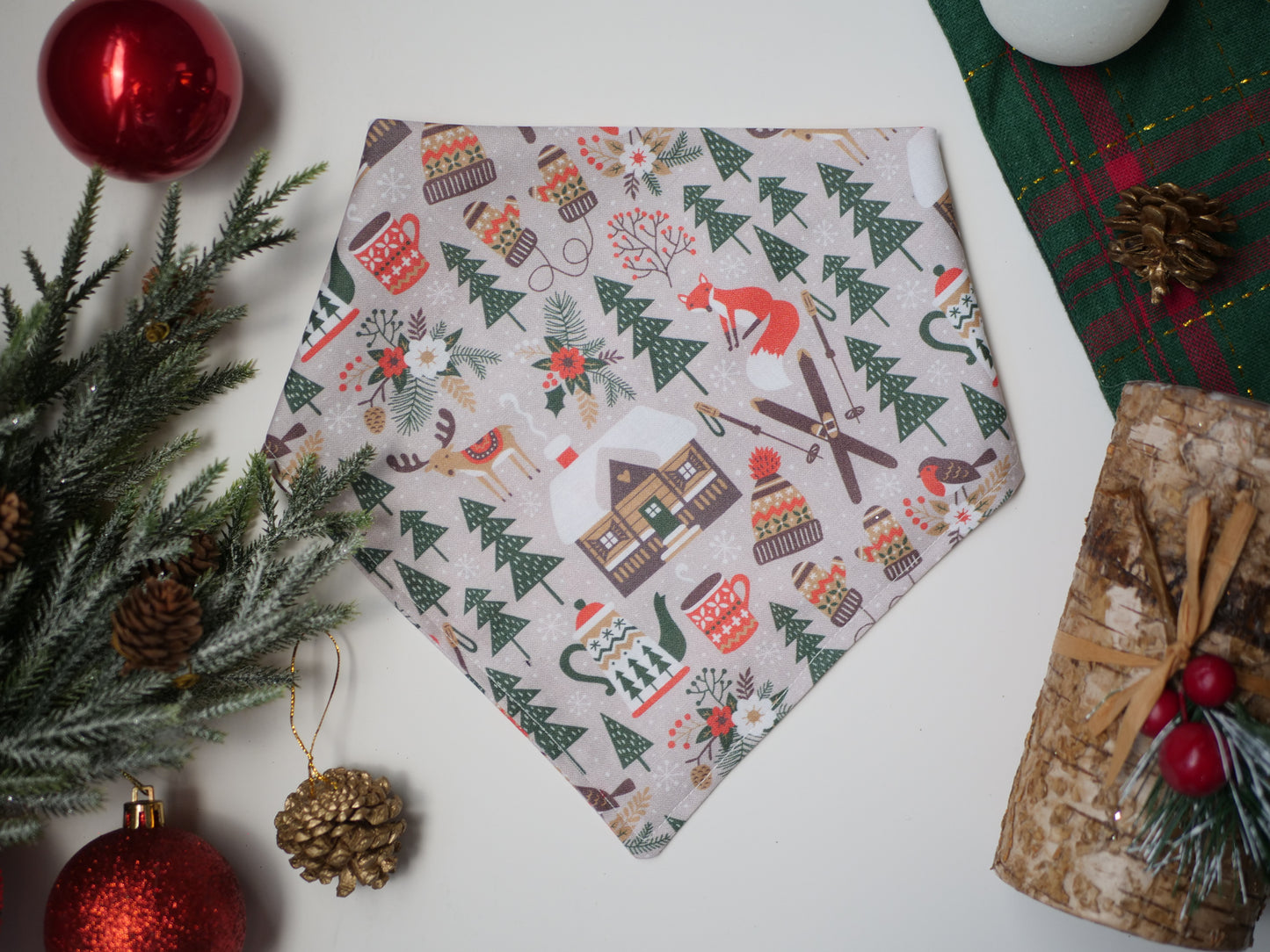 Cozy Skii Lodge Bandana