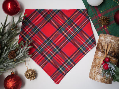 Christmas Tartan Bandana (wholesale)