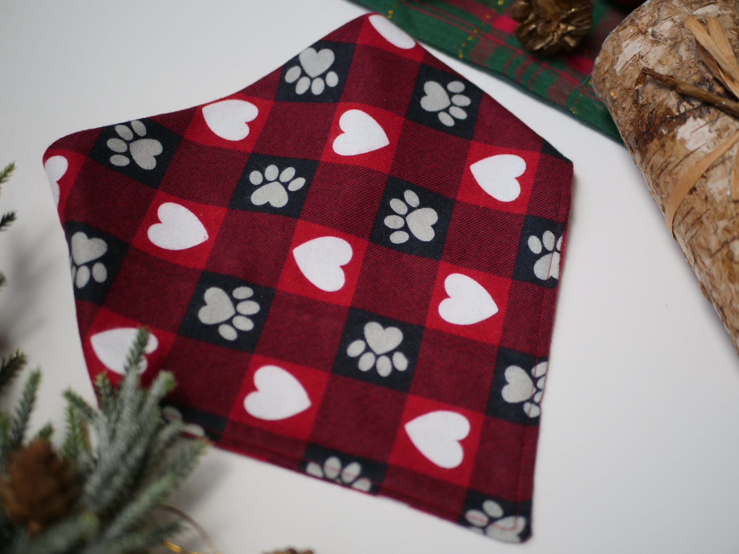 Christmas Paw Plaid (flannel)