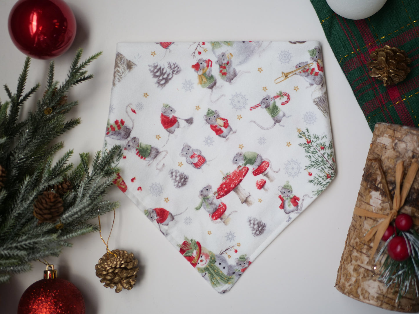 Mushroom Mouse Bandana