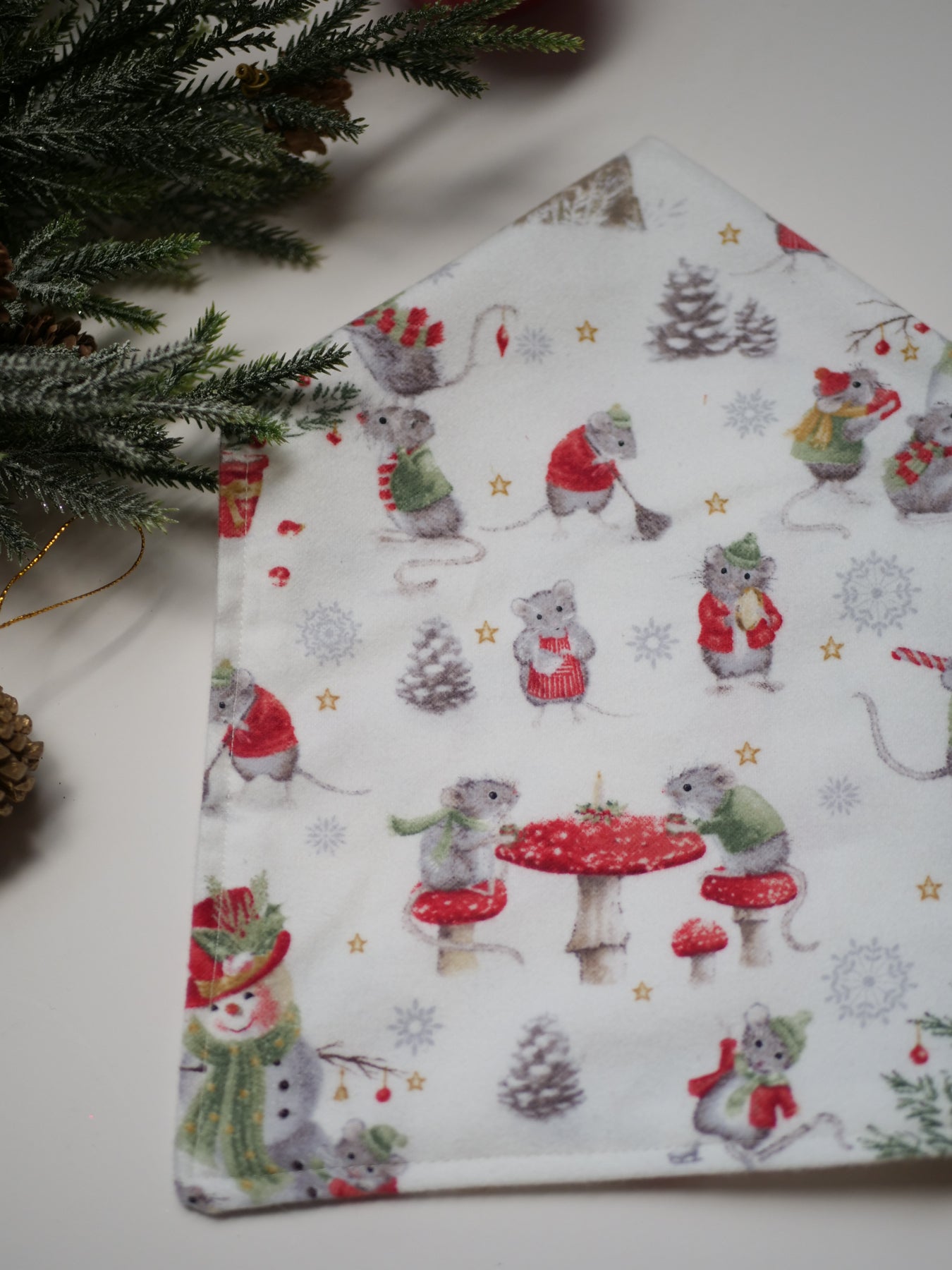 Mushroom Mouse Bandana