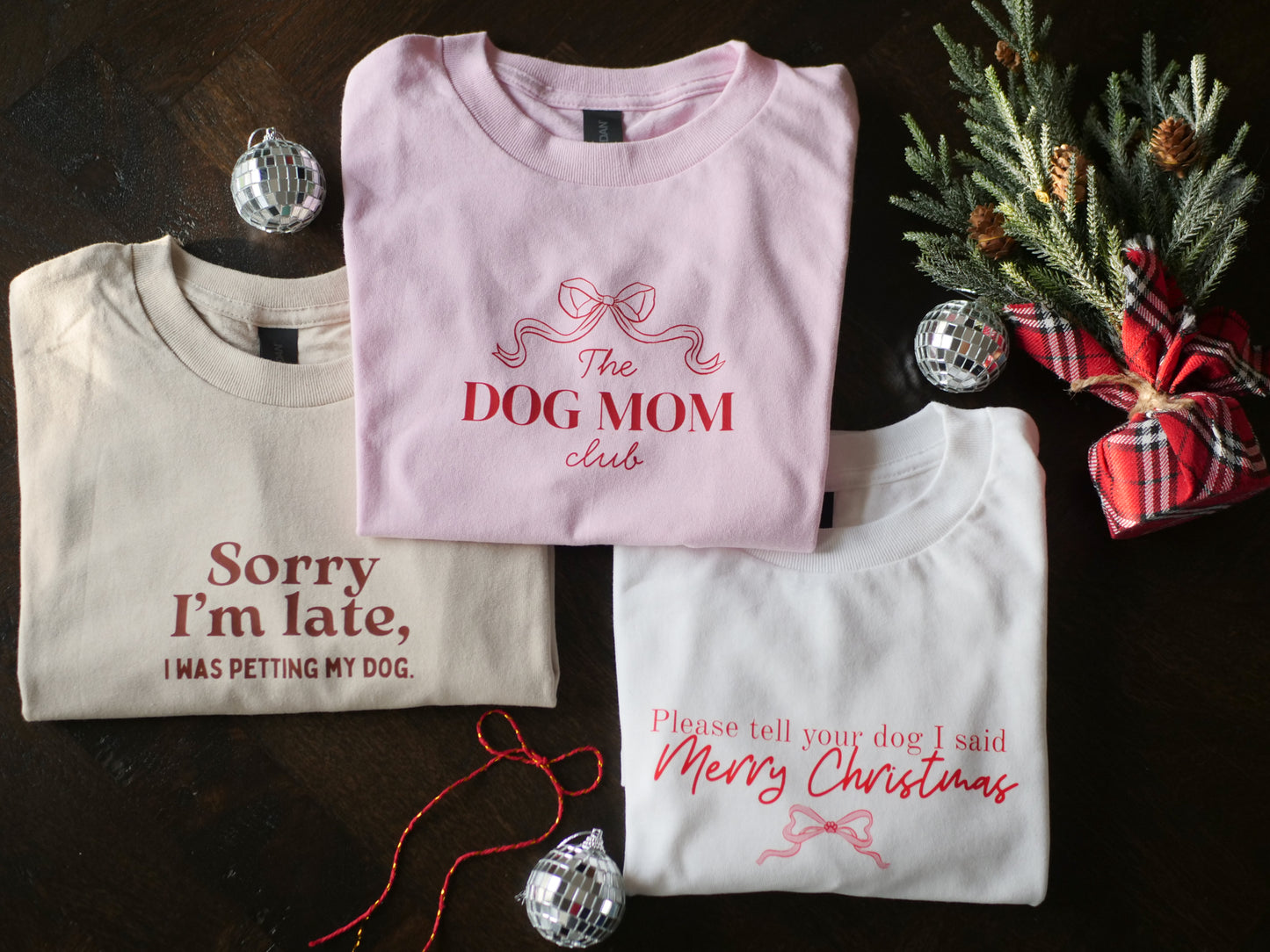 "Tell your dog I said Merry Christmas"  T-Shirt