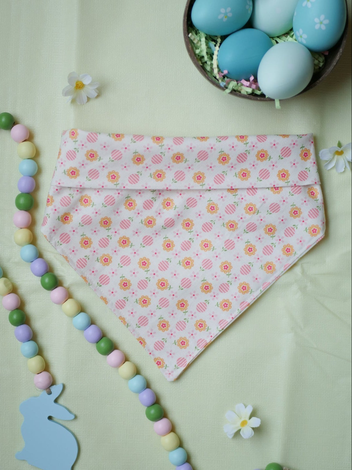 Easter Floral Dog Bandana