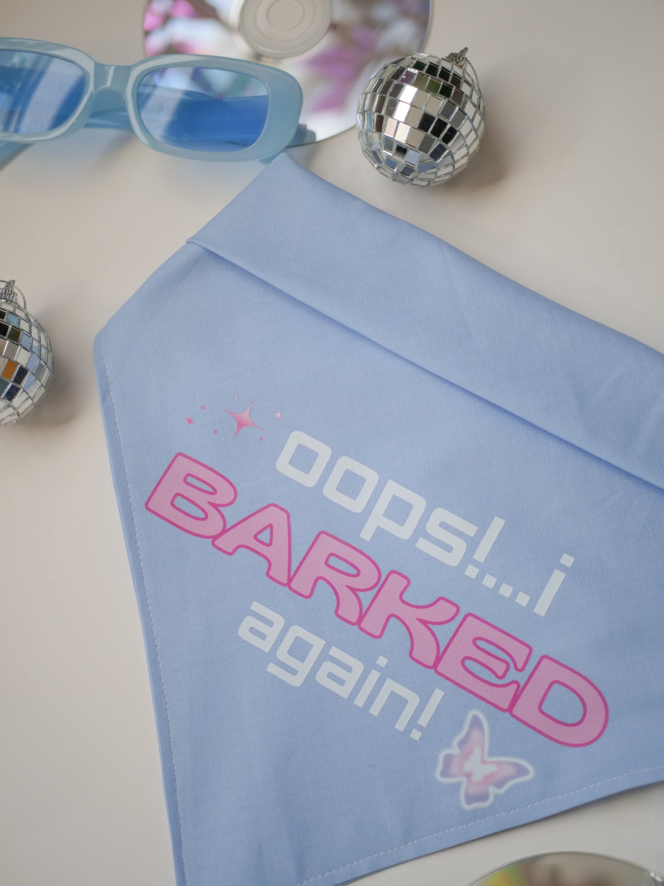 Oops, I Barked Again Dog Bandana