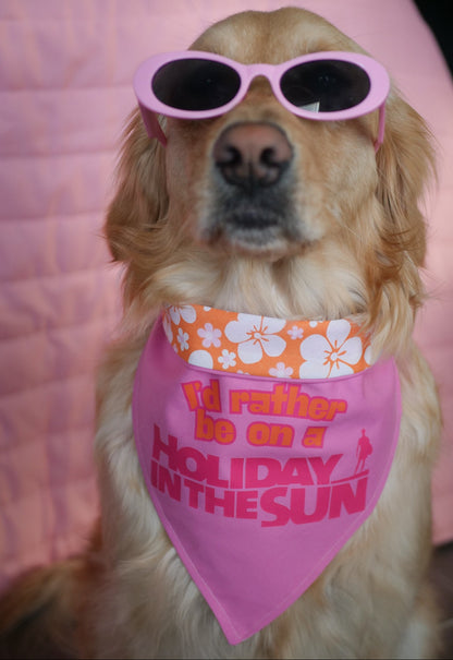 Holiday In The Sun Dog Bandana